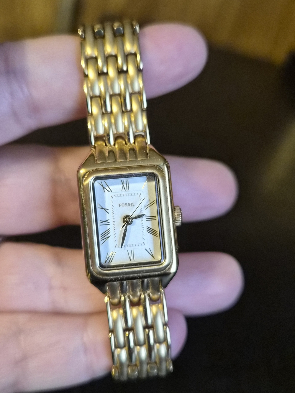 Fossil Gold Watch